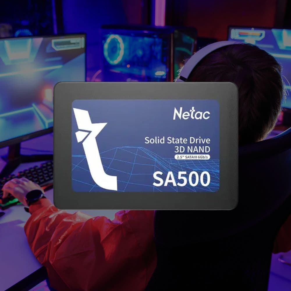 DISCO SSD NETAC SA500 2.5 SATA3 480 GB